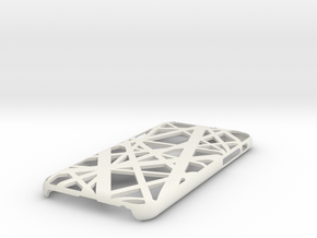 iPhone 6 / 6S Case_ Intersection in White Premium Versatile Plastic