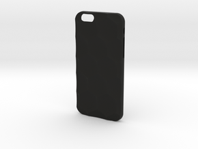 iPhone 6S Case_Hexagon in Black Premium Versatile Plastic