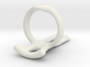 Ring splint for Abcantal US 4 1/2 L10 L20 in White Premium Versatile Plastic