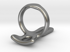 Ring splint for Abcantal US 4 1/2 L10 L20 in Natural Silver