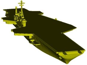 1/1250 scale USS Midway CV-41 aircraft carrier x 1 in Smooth Fine Detail Plastic