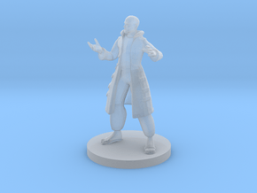 Human Male Sorcerer in Smooth Fine Detail Plastic