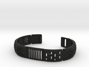 Viking Module Bracelet 1 in Black Premium Versatile Plastic