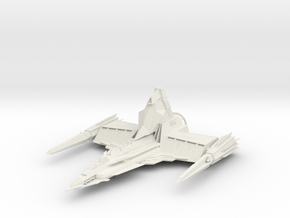 Draconian Marauder From Buck Rogers big in White Natural Versatile Plastic