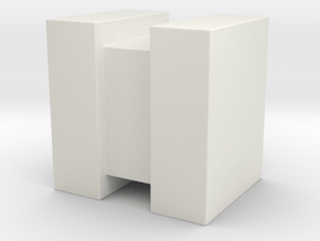 1:18 FALCON YT1300 ANH CARGO BOX MODEL F in White Natural Versatile Plastic