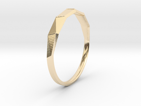 Light ring facets in 14K Yellow Gold: 7 / 54