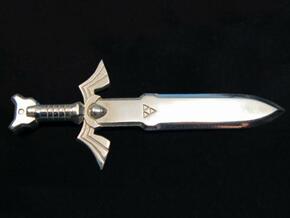 Toon Master Sword in Polished Silver