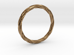 ring2 in Natural Brass