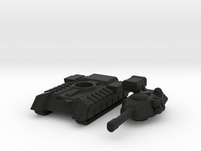 Terran Main Battle Tank in Black Premium Versatile Plastic