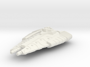 Tusokk Hammer class Battleship in White Premium Versatile Plastic