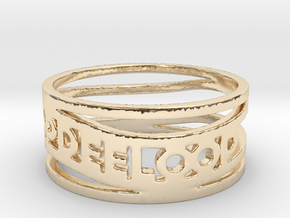 Katie Test Ring Size 6.5 in 14K Yellow Gold