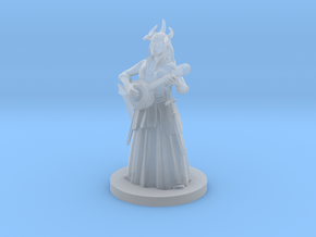 Tiefling Female Bard 2 in Smooth Fine Detail Plastic