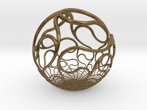 YyI Sphere in Natural Bronze