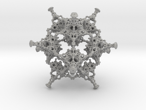 Rotated Icosahedron in Aluminum