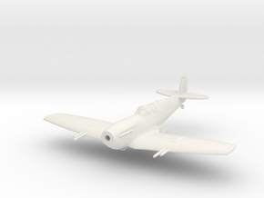 Spitfire LF Vc Flying in White Natural Versatile Plastic: 1:87 - HO