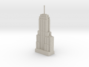 Palmolive Building (1:1200 scale) in Natural Sandstone