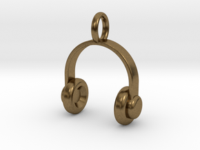 Headset - Pendant in Natural Bronze