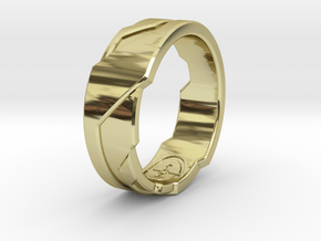 GD Ring (Choose Size Below) in 18K Gold Plated
