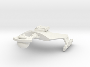 3125 Scale Klingon SD7B Unrefitted Strike Cruiser in White Natural Versatile Plastic