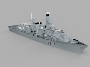 1/1800 HMS Iron_Duke in Tan Fine Detail Plastic