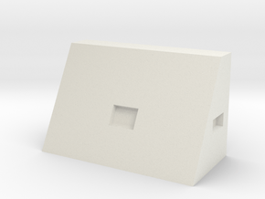 1/64 30 inch triangle toolbox in White Natural Versatile Plastic