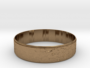 ring_TEXTURE in Natural Brass