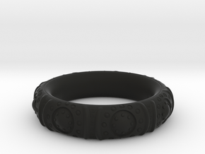 Tibetan_Bracelet Medium in Black Premium Versatile Plastic