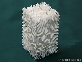 Implicit Surface J in White Natural Versatile Plastic