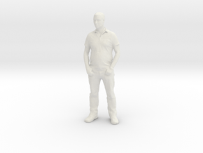 Printle F Homme Michel Berger - 1/18 - wob in White Natural Versatile Plastic
