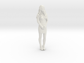 Printle F Femme Berenice Bejo - 1/18 - wob in White Natural Versatile Plastic