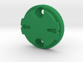 Garmin Varia Plate 0deg in Green Processed Versatile Plastic