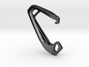 Cobra Carabiner *Medium* DH003SW in Polished and Bronzed Black Steel