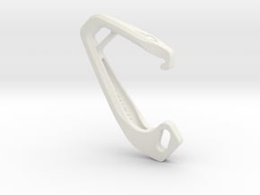 Cobra Carabiner *Medium* DH003SW in White Natural Versatile Plastic