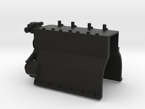 1/10 Defender TDI Engine Block in Black Natural Versatile Plastic