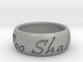This Too Shall Pass ring size 11 in Aluminum