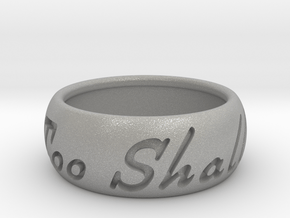 This Too Shall Pass Size ring size 10 1/2 in Aluminum