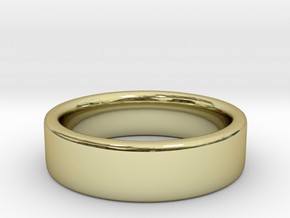 Basic Ring US 4 3/4 in 18K Gold Plated