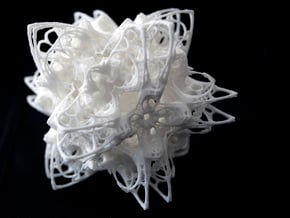 Cubicae Cathedralis in White Natural Versatile Plastic