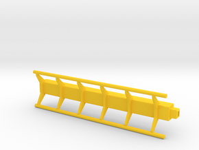 straight roller coaster rail in Yellow Processed Versatile Plastic