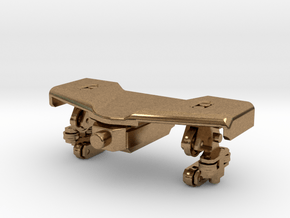 Front train small in Natural Brass (Interlocking Parts)