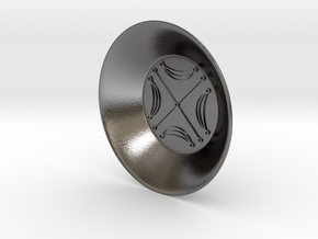 Seal of the Moon Charging Bowl (small) in Polished Nickel Steel
