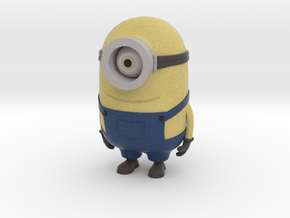 One eyed minion from "Despicable Me" in Full Color Sandstone
