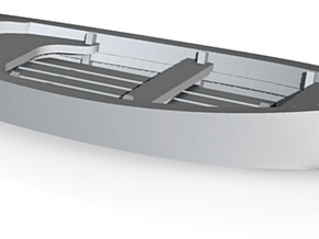 CLASSIC Skiff Boat HO Scale in Tan Fine Detail Plastic