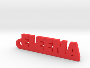 ELEENA_keychain_Lucky in Red Processed Versatile Plastic