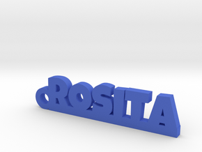 ROSITA_keychain_Lucky in Blue Processed Versatile Plastic