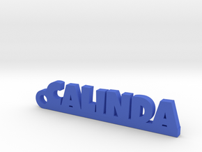 CALINDA_keychain_Lucky in Blue Processed Versatile Plastic