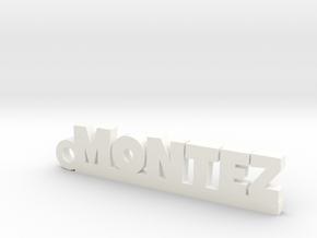 MONTEZ_keychain_Lucky in Natural Sandstone