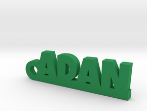 ADAN_keychain_Lucky in Green Processed Versatile Plastic