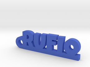 RUFIO_keychain_Lucky in Blue Processed Versatile Plastic