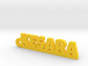 KESARA_keychain_Lucky in Yellow Processed Versatile Plastic